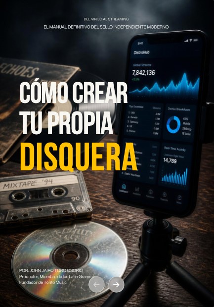 Portada: Cómo crear tu propia disquera